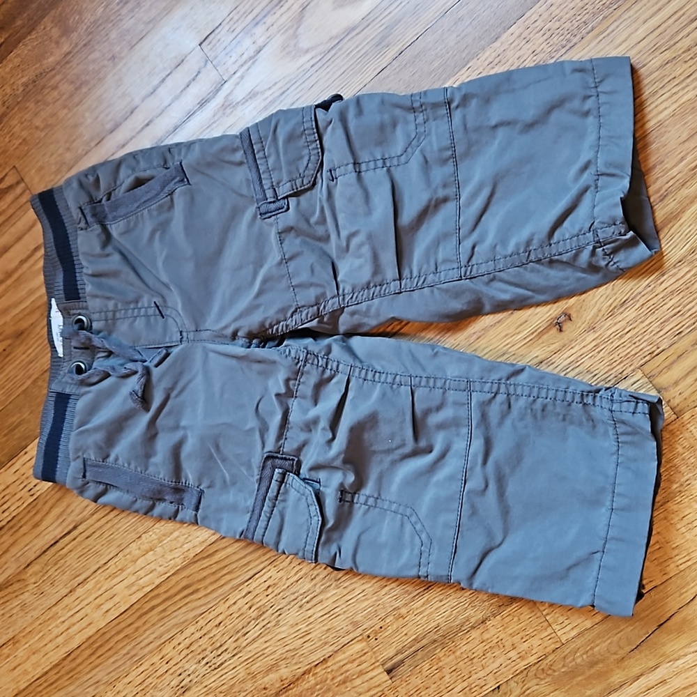 Toddler boys lined pants